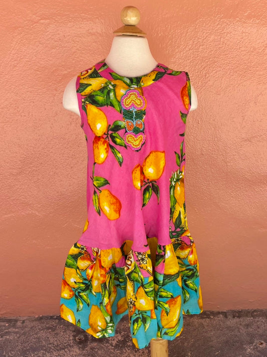 Kids Kecy  Lemon Dress