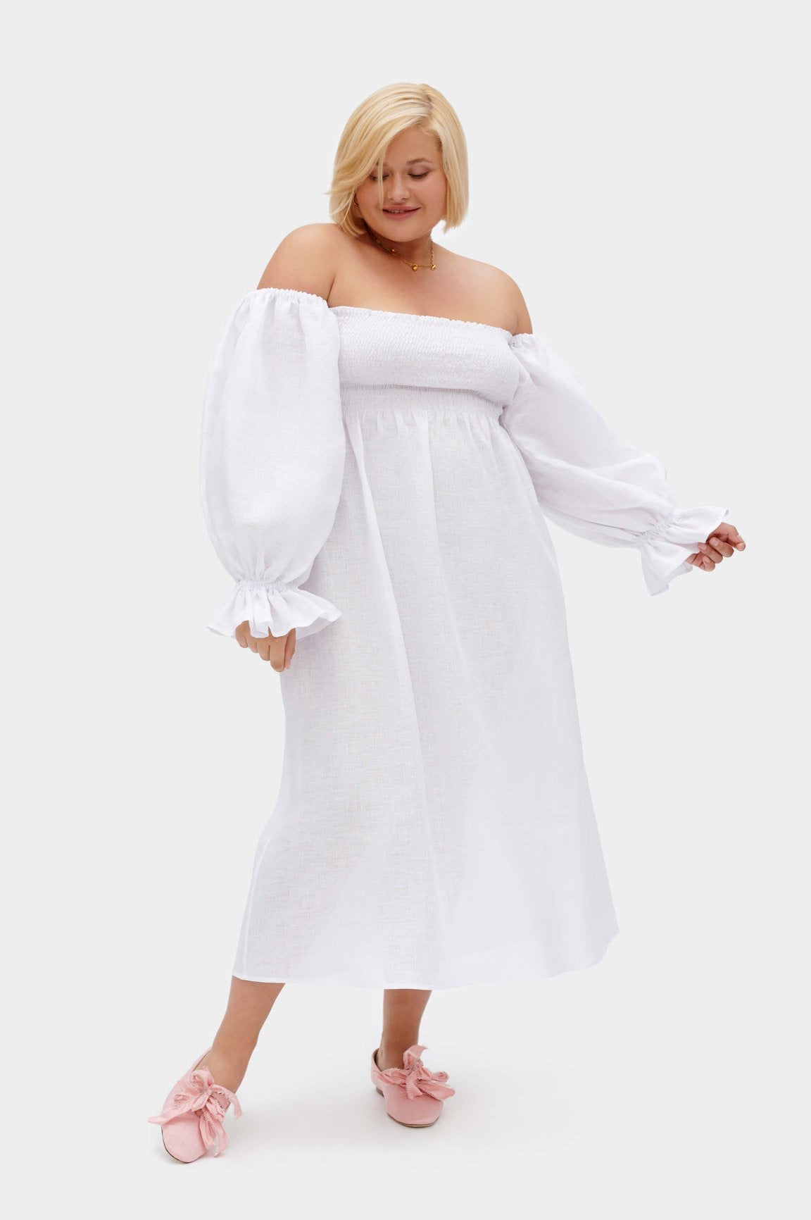 Atlanta Linen Dress